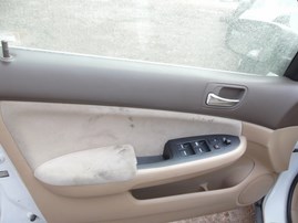 2003 HONDA ACCORD LX WHITE 4DR 2.4L VTEC AT A18800